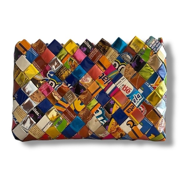 Nahui Ollin Clutch Candy Wrapper Multicolored - Picture 4 of 5